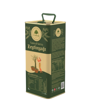 Natural Sızma Zeytinyağı 3 LT - Soğuk Sıkım 0.5 Asit